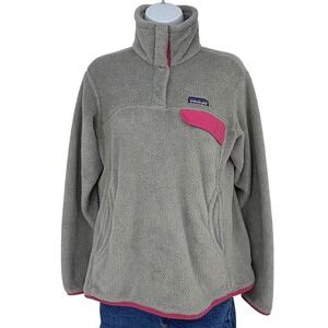 Patagonia Women's Snap-T Fleece Pullover M Synchilla Polartec Thermal Pro‎